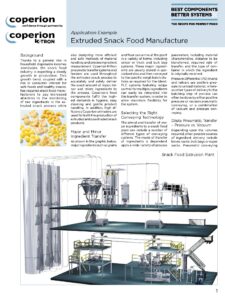 K-Tron - Extruded Snack Food Manufacturing_Page_1