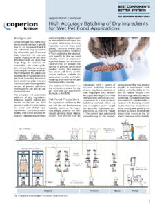 K-Tron - High Accuracy Batching of Dry Ingredients for Wet Pet Food Applications_Page_1